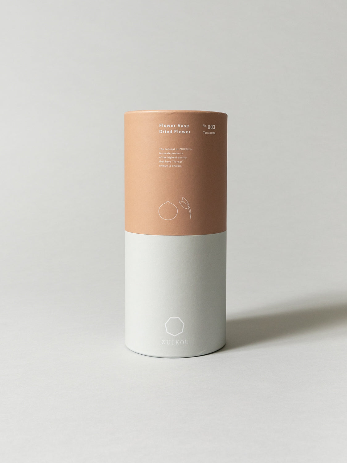 Vase and Dried Flower - Terracotta × Bunny Tail Grass