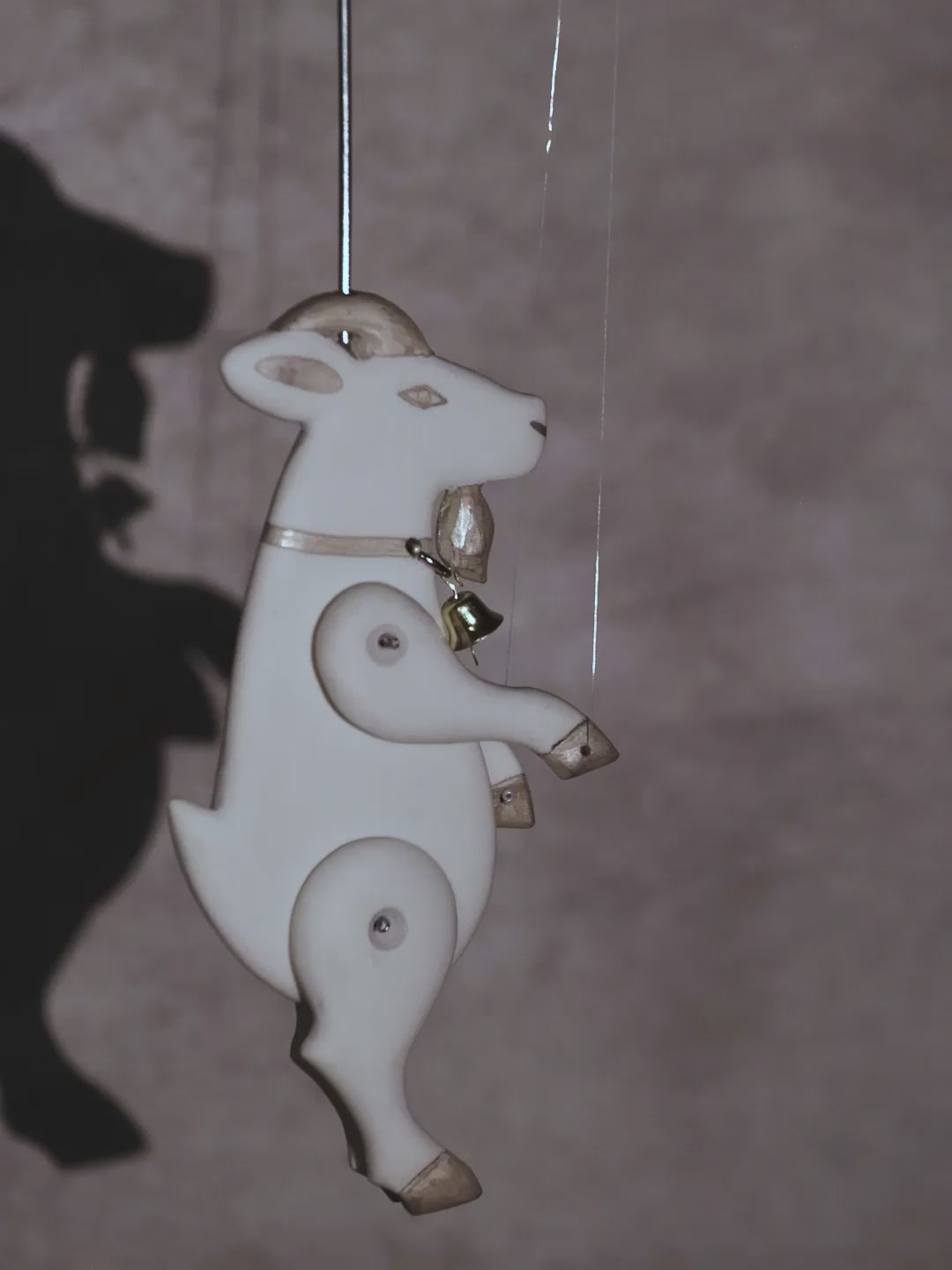 Porcelain Marionette - Goat