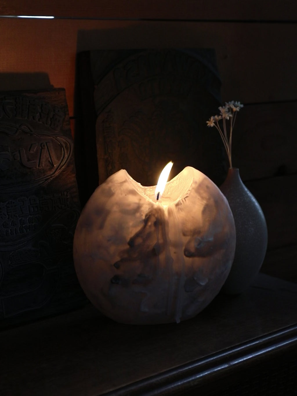 Moon Light Candle