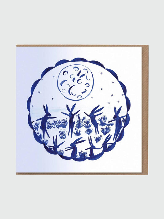 Greeting Card - Under the Moon
