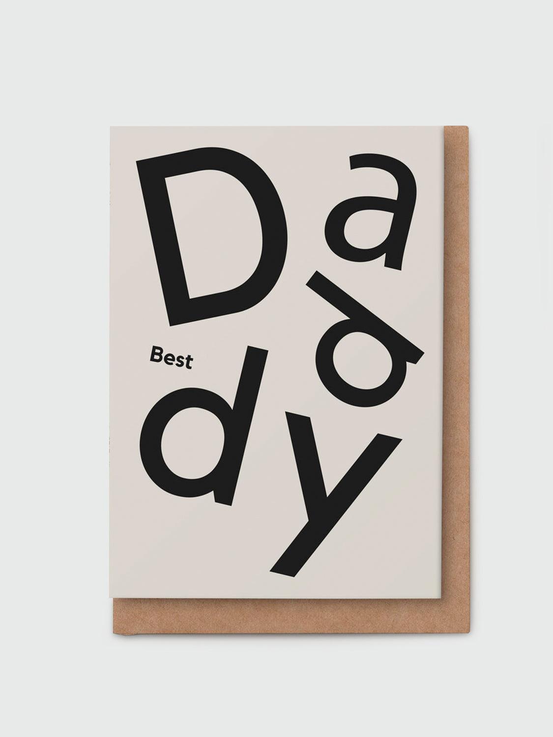 Greeting Card - Best Daddy