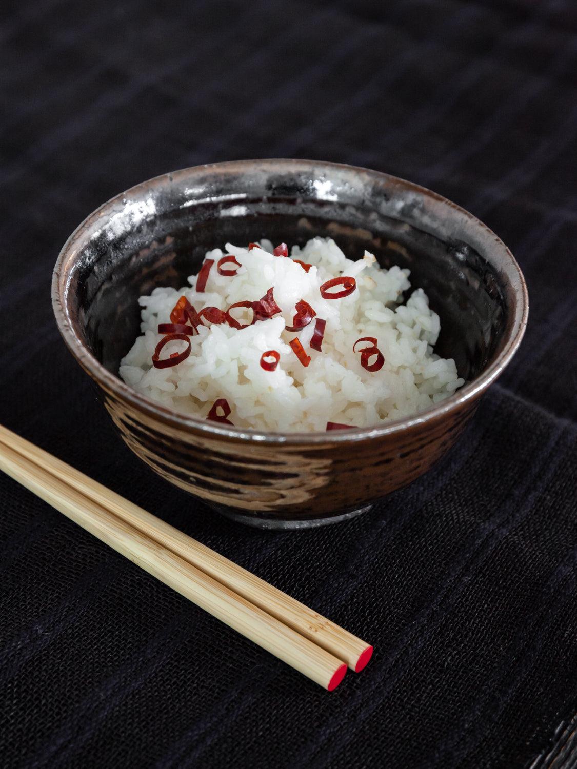 Kuro Minoyaki Rice Bowl