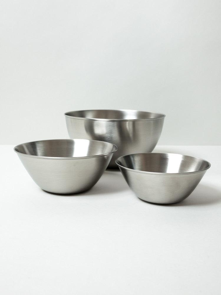 Sori Yanagi Stainless Steel Mixing Bowl - rikumo japan made