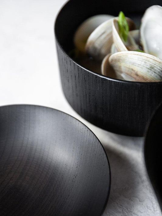 Tsumugi Wooden Bowl - Tsubo