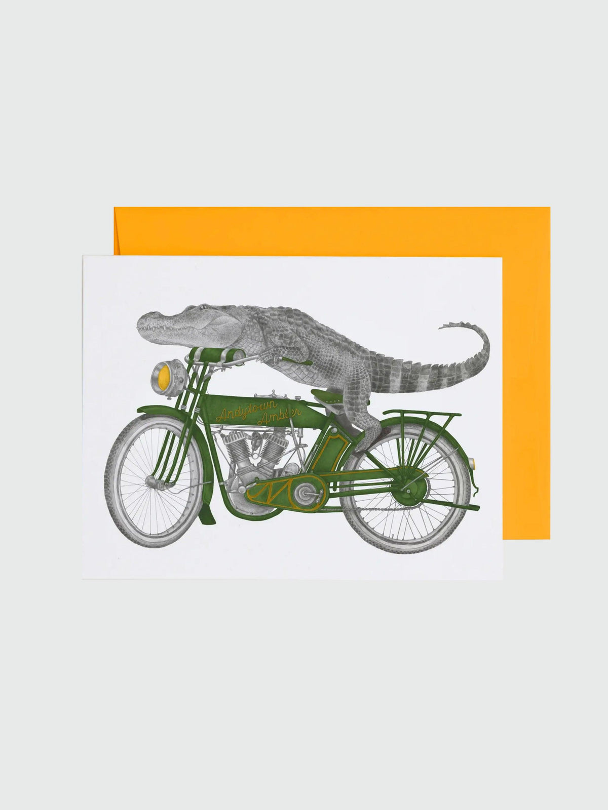 Greeting Card - Charlie Bonaventure Alligator - Rikumo