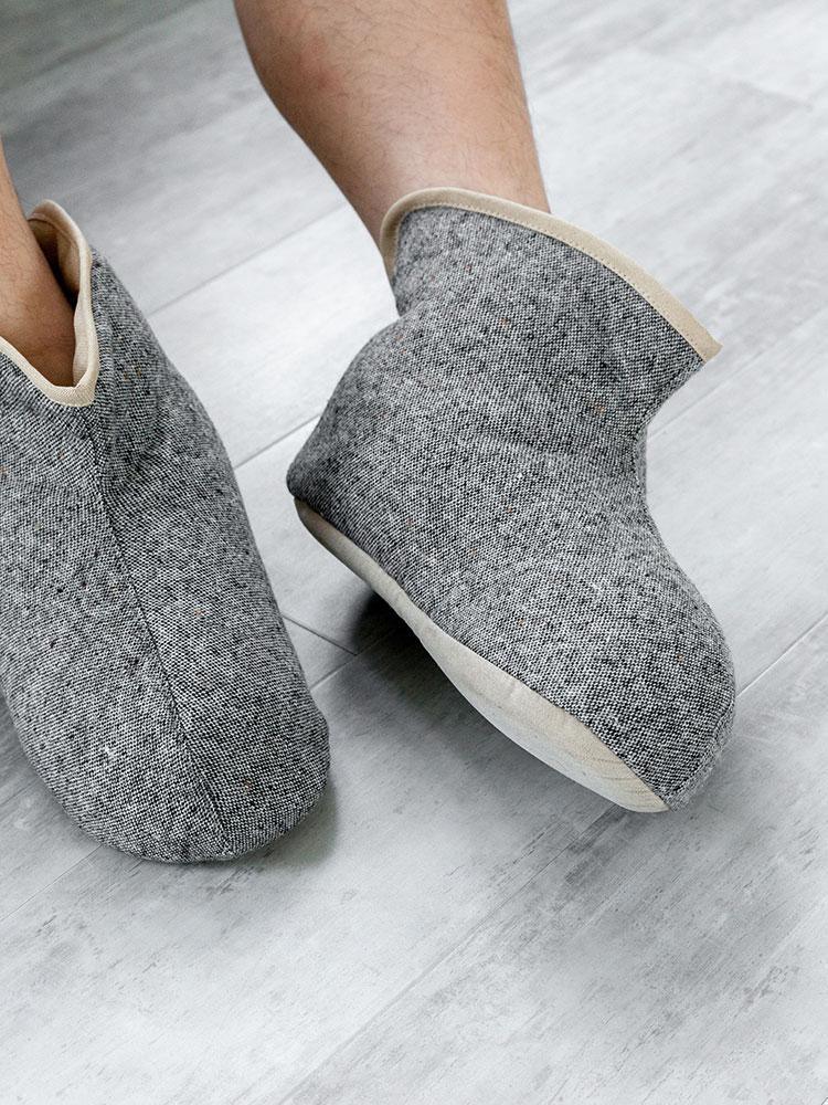 Sasawashi Wool Room Boots