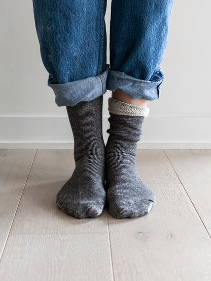 Silk Cotton Lounge Socks