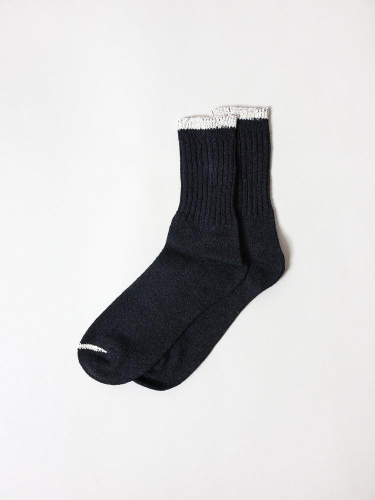Silk Cotton Socks, Black