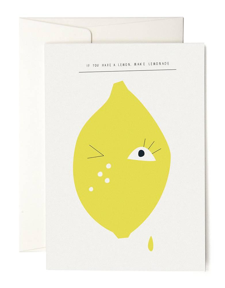 Greeting Card - Lemon