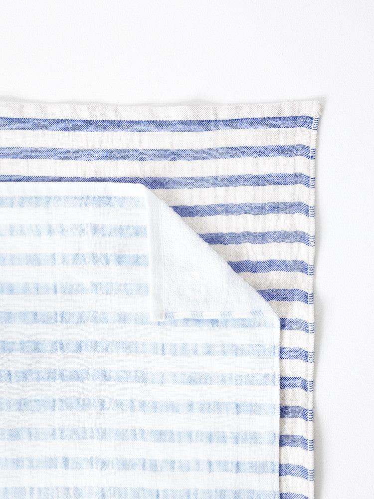 Linen Border Towel - rikumo japan made