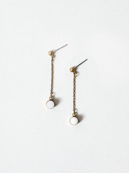 Megumi Aqua Drop Earrings