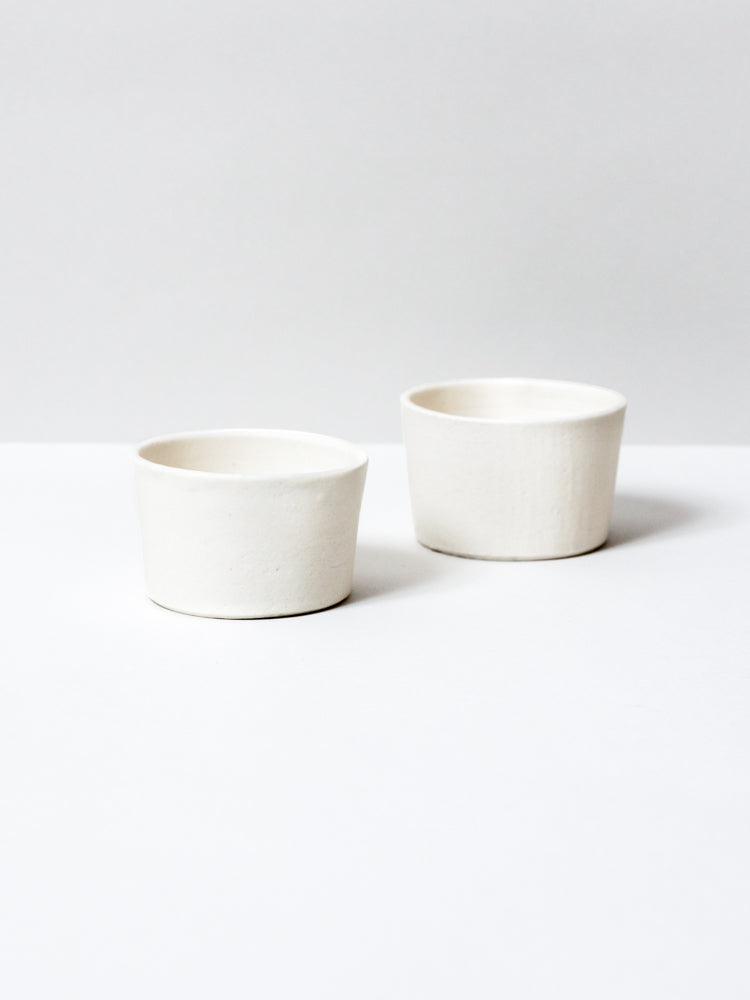 Megumi White Dessert Cup