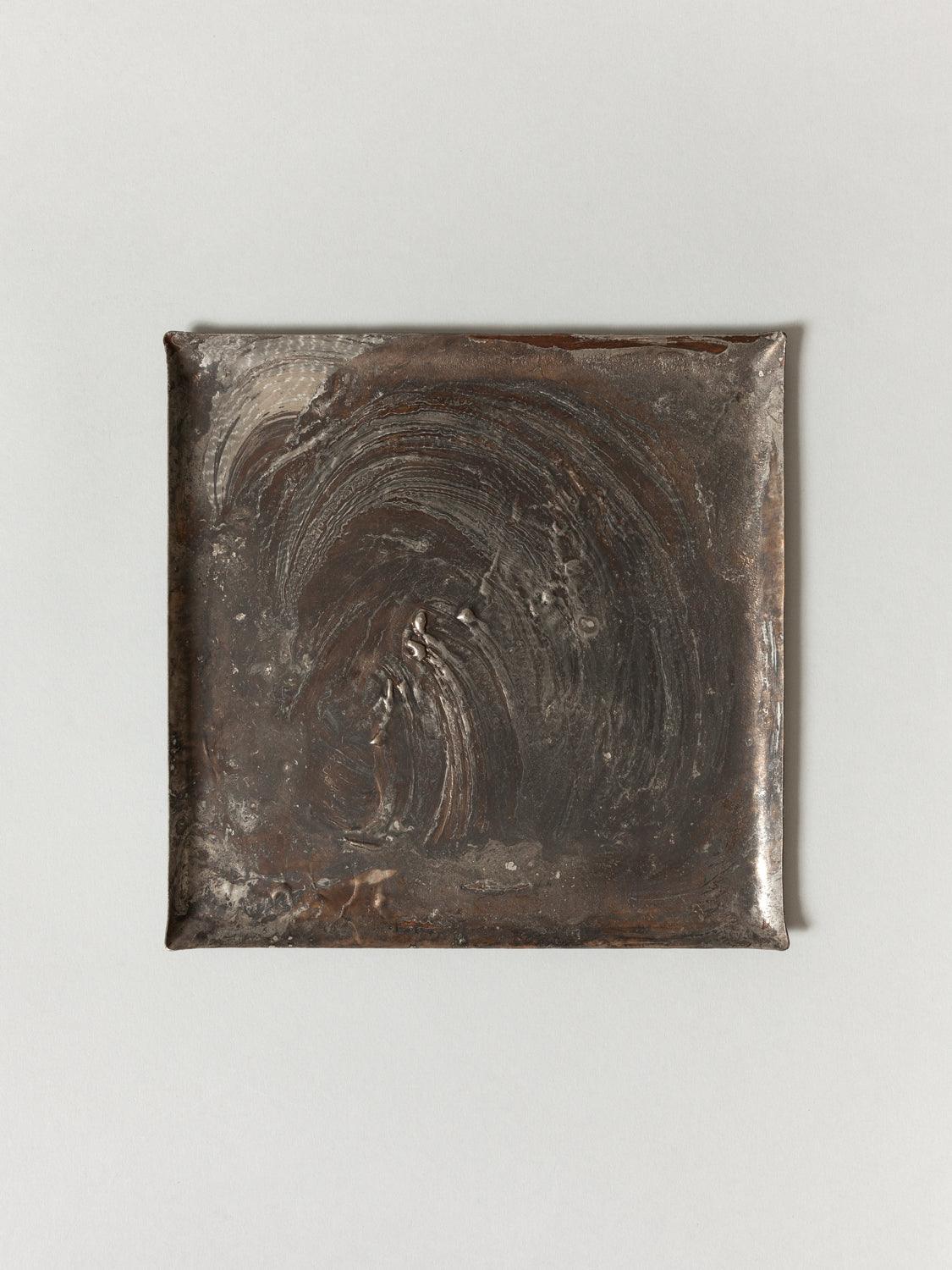 Fujita Swirl Plate - Square