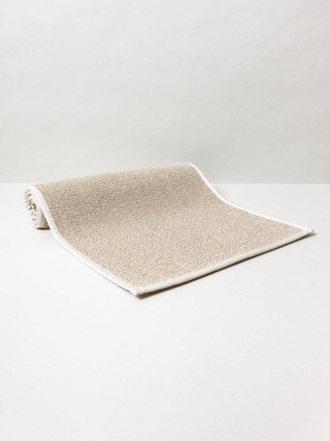 Sasawashi Bath Mat Beige, Long