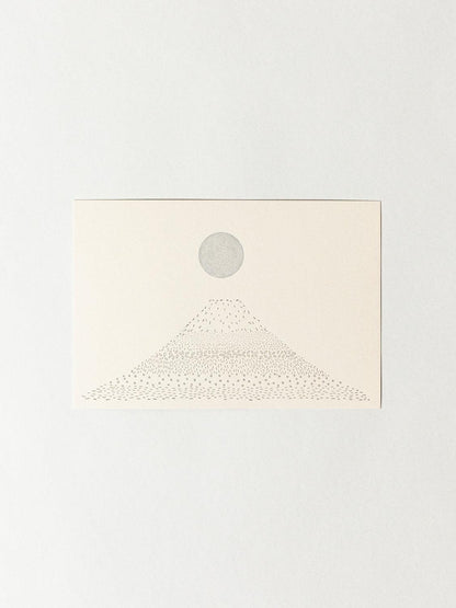 Shunshun Post Card, Silver Fuji