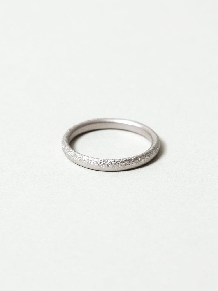 Edge Cast Platinum Wedding Band