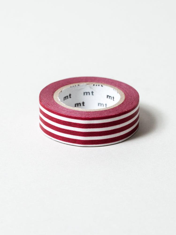 Awesome Red Stripes Washi Tape – Hitchcock Paper Co.