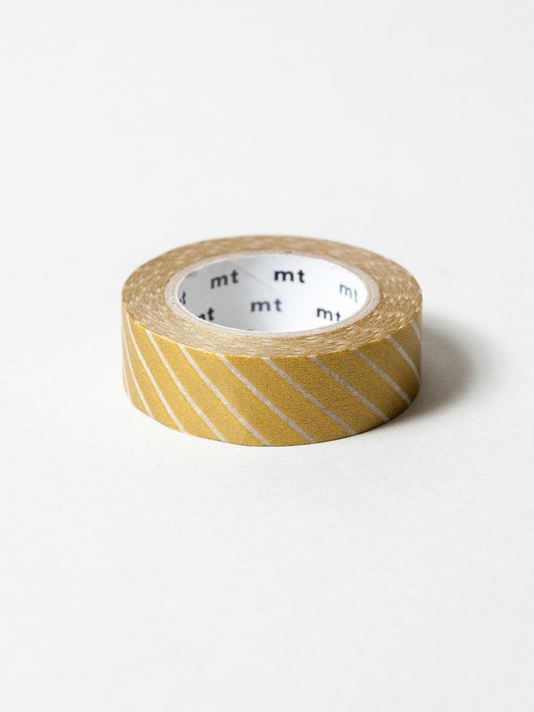 MT Washi Tape - Stripe Gold