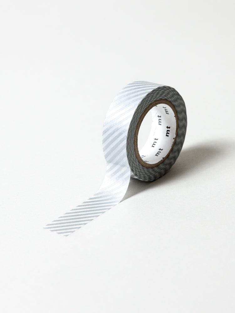 MT Washi Tape - Stripe Silver