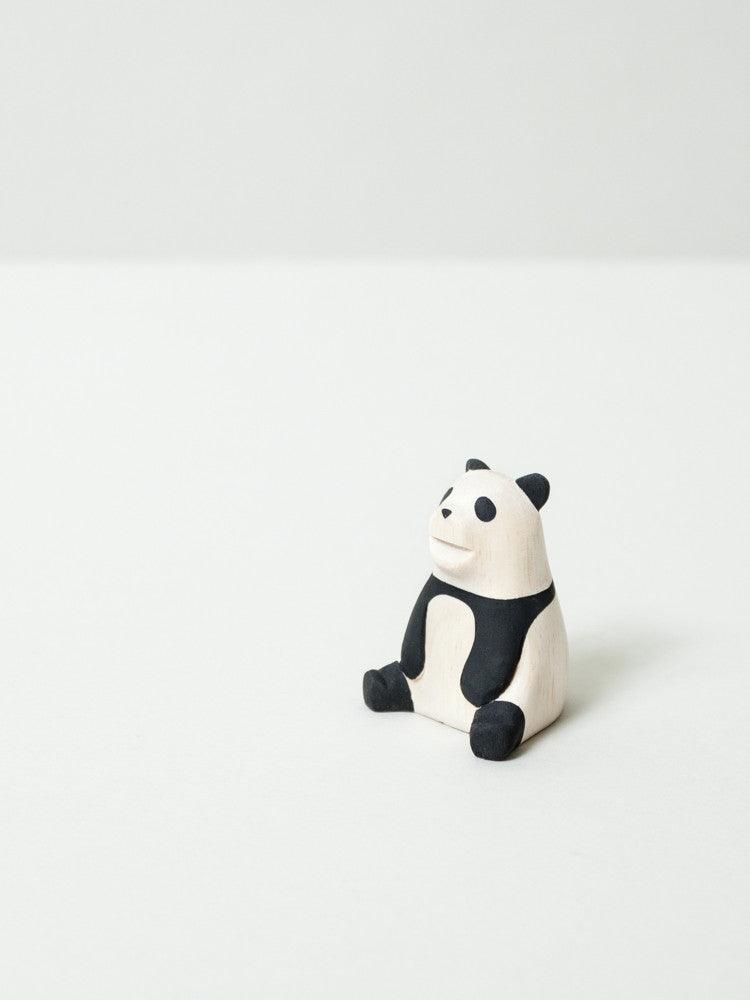 Wooden Animal - Panda - rikumo japan made