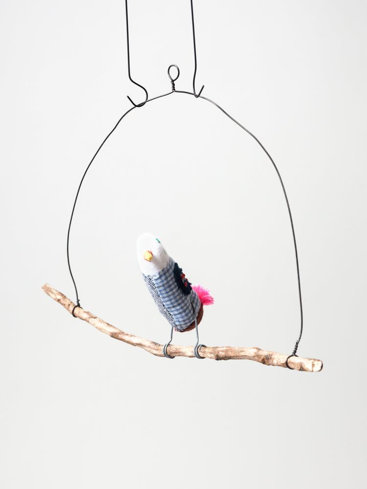 Roost Wire Bird Mobile
