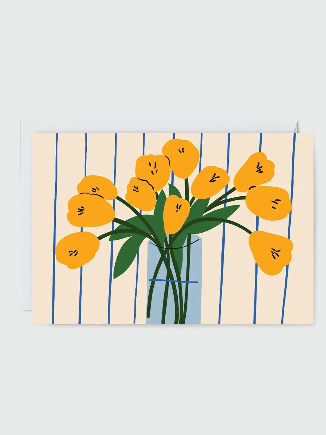 Greeting Card - Tulip