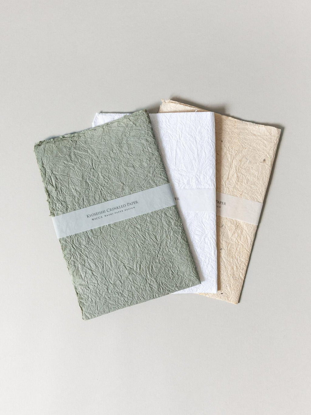 Wacca Japan Tesuki Craft & Wrapping Paper Grey