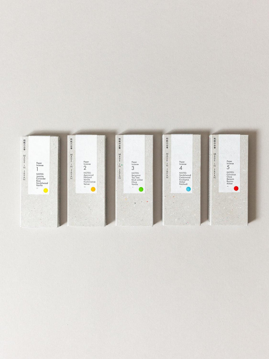 Washi Paper Incense Strips