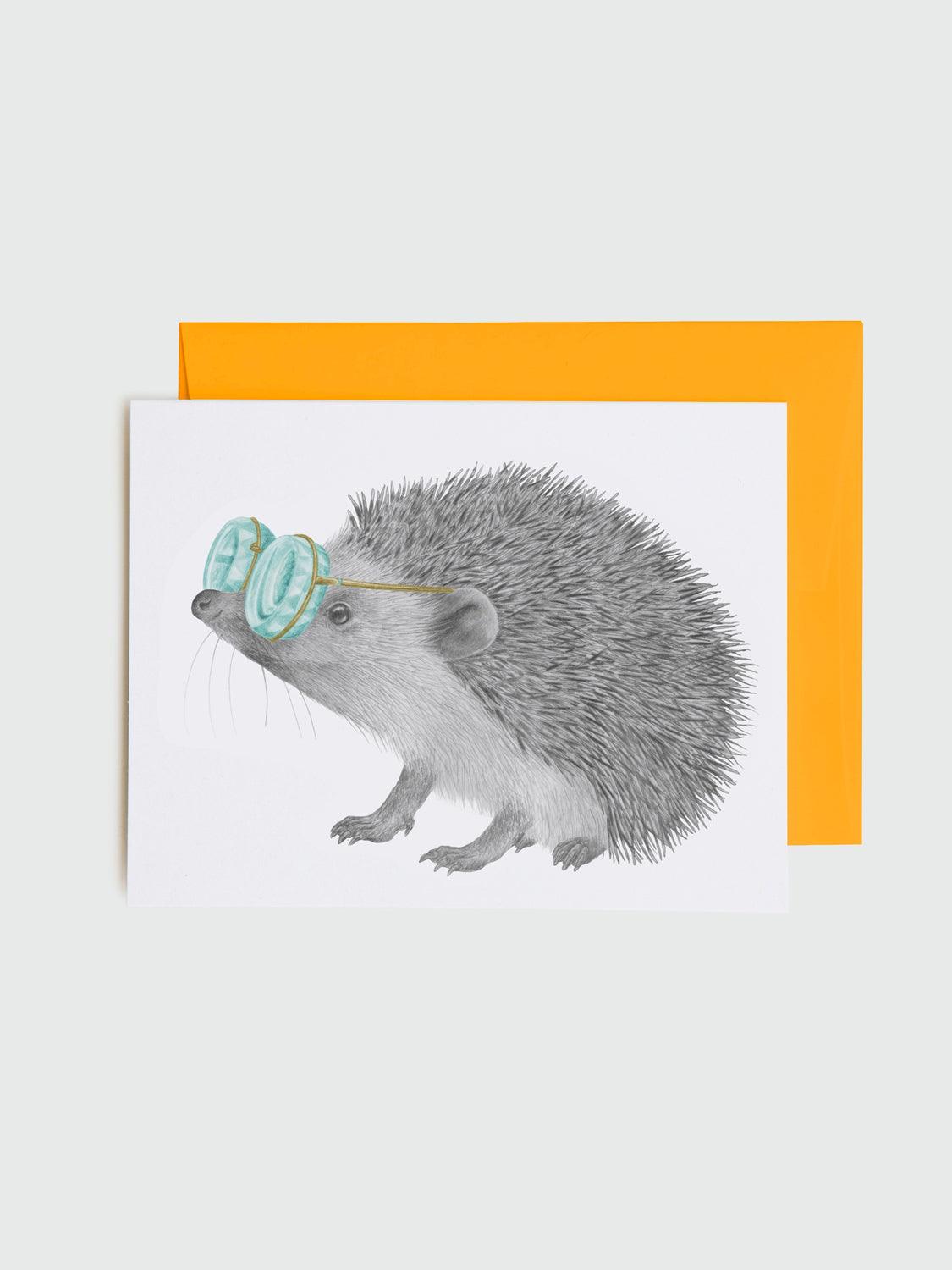 Greeting Card - Whitby Valentine European Hedgehog